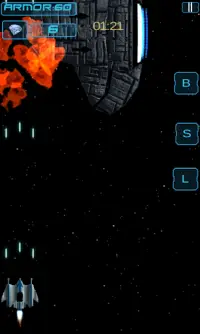 Nirux Pocket Spaceships: Top Shooter 3D Screen Shot 2