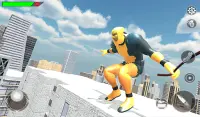 Super Rope Hero Gangster - Grand Crime City Game Screen Shot 6