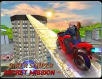 Biker Sniper Secret Assassin Screen Shot 5