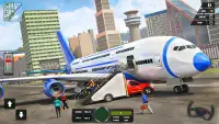 सिटी फ्लाइट पायलट प्लेन गेम्स Screen Shot 1