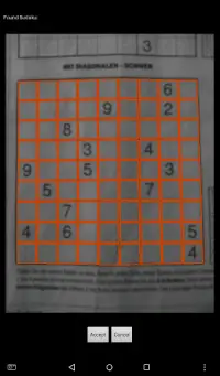 Sudoku Scan&Solve Screen Shot 1