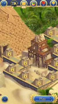 Проклятие фараонов: матч 3 игры-головоломки Screen Shot 3