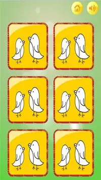 Birds Memory Card - Kids Game Screen Shot 7