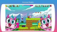 harmony uni kitty vs snails princess : castle run Screen Shot 0