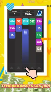 Merge Numbers-2048 Shoot Screen Shot 3