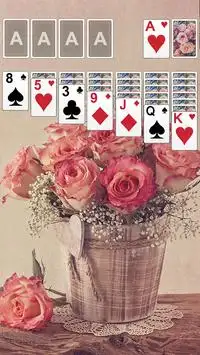 Solitaire Theme 🌺 Screen Shot 2