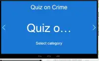 Quiz on Crime Screen Shot 0