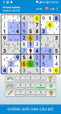 Sudoku - Trò chơi câu đố cổ điển trí tuệ Screen Shot 4