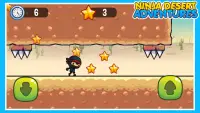 Ninja Desert Adventures Screen Shot 2