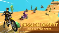 Motocross Bike Racing Game Screen Shot 1
