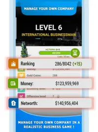 Business Tycoon - Company Management Game Screen Shot 0