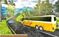 पहाड़ी पर्यटक बस: बस ड्राइव खेल Screen Shot 2