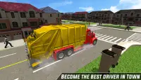City Trash Truck Simulator-Waste Transporter 2019 Screen Shot 2