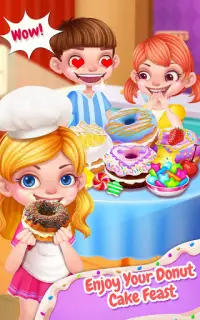 Sweet Donut Cake Maker Screen Shot 3