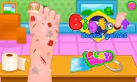Big foot doctor game Screen Shot 2