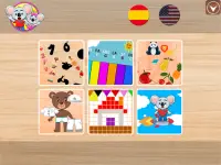 Games learn English Spanish toddlers 2 8 years old Screen Shot 8