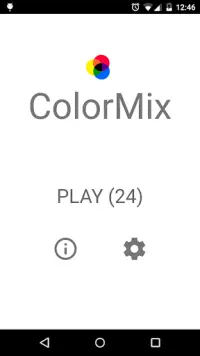 ColorMix, color blending game, ad free Screen Shot 0