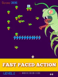 Centipede Classic Shooter: Centiplode (Free Game) Screen Shot 1