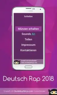 Deutsch Rap 2018 QUIZ Screen Shot 3