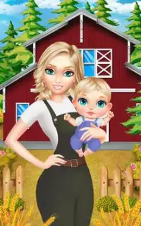 Farmer Mom Baby Care Simulator Screen Shot 8