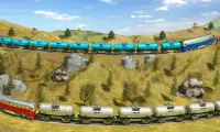 Indian Train City Pro Driving- Oil Tanker Train Screen Shot 3