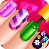 Salón de esmalte de uñas de moda: Nail Art