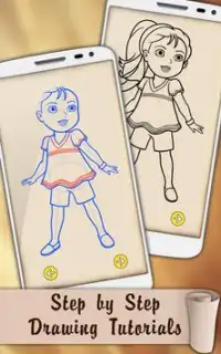 Draw Dora and Friends Babies Screen Shot 5