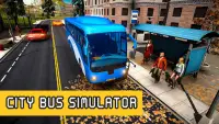 City Bus Drive Coach Simulator Screen Shot 0