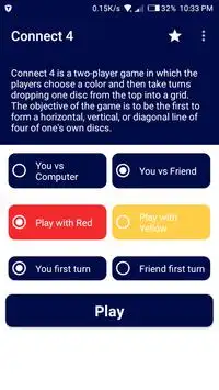 Connect 4 (4 in a row) 003 Screen Shot 3