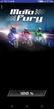Bike Racing - Moto Fury Screen Shot 0