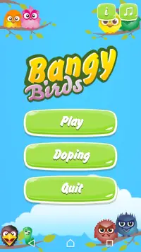 Bangy Birds Screen Shot 1