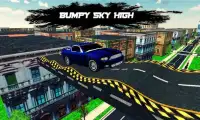Impossible Muscle Car – City Rooftop Stunts 3D Sim Screen Shot 1
