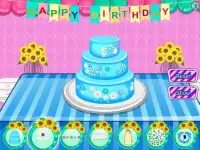 जन्मदिन का केक - खाना पकाने का खेल Screen Shot 2