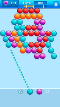 Bubble Mania - ลูกบอลเกม Screen Shot 5