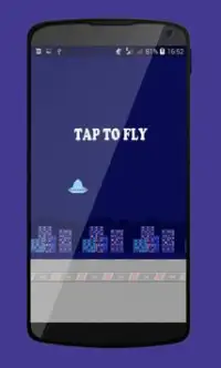 Flappy UFO Uno Screen Shot 1