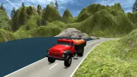 Gunung Pick up Cargo sopir truk Simulator Screen Shot 2