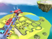 Car Transporter Flying Game 3D Screen Shot 7
