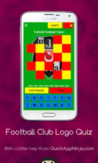Football Club Logo Quiz Screen Shot 3