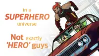 Not Exactly A Hero!: Visual Novel, Adventure Game Screen Shot 1