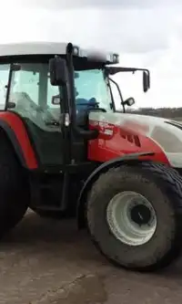 Игра Пазл Steyr Tractor Screen Shot 2