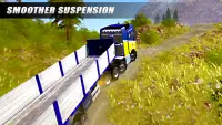 유로 트럭 운전사 시뮬레이터 트럭 운전 게임 Screen Shot 1