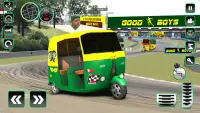Rickshaw Driving Game Classic Screen Shot 0