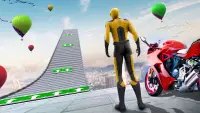 Moto Race Stunt Motorrad Spiel Screen Shot 4