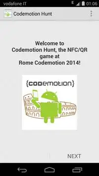 Codemotion Treasure Hunt Screen Shot 0