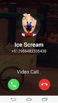 Ice Cream video call and chat Screen Shot 0