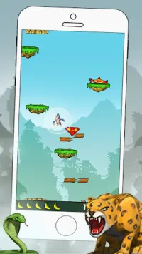 Gorilla Jump - Free Action Jump Game Screen Shot 3