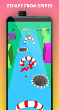 Box Rusher: Relaxing Roll Runner Game Screen Shot 7