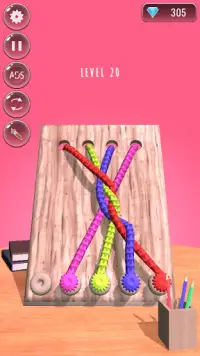 Rope Knots Untangle Master 3D Screen Shot 2