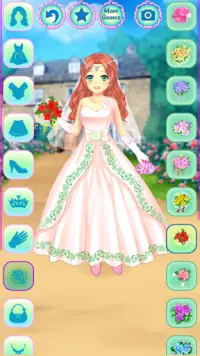 Anime Wedding Dress Up Screen Shot 10