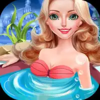 mermaid bathing girls games Screen Shot 21